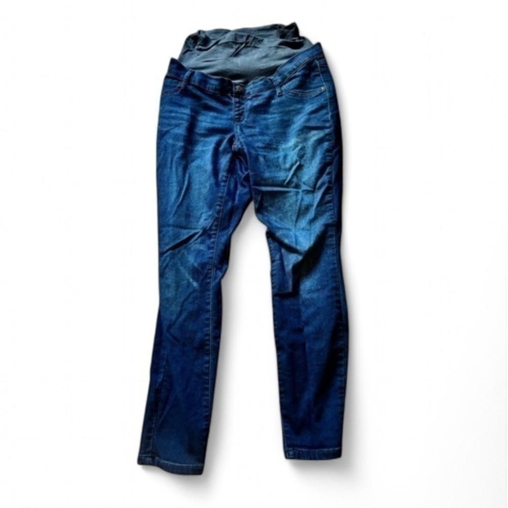 Sonoma Skinny Maternity Jeans - Dark Blue, Size 10